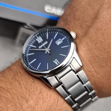 RELOJ ANALOGICO HOMBRE MTP-V002D-2B3UDF CASIO - 4
