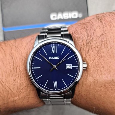 RELOJ ANALOGICO HOMBRE MTP-V002D-2B3UDF CASIO - 7