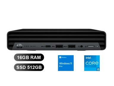 PC HP PRO MINI 400 G9 I5-14500T, 16GB RAM, 512GB SSD, W11PRO (A17JMLA) - 1