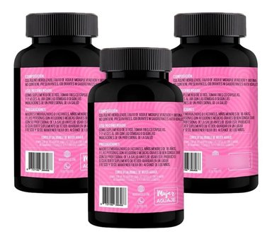 CÁPSULAS LIMA NATURALS COLÁGENO AGUAJE Y BIOTINA COMPRIMIDOS 03 FRASCOS 100 UNIDADES - 4