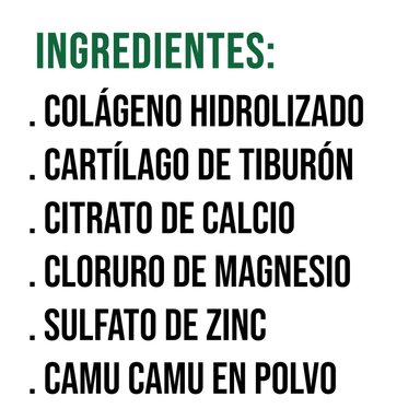 COLÁGENO LIMA NATURALS POLVO HIDROLIZADO + CARTILAGO DE TIBURON + CALCIO + MAGNESIO Y ZINC 500 G - 3