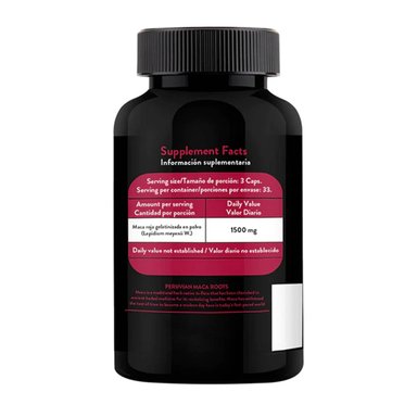 SUPLEMENTO MACA WORKS COLÁGENO AGUAJE Y BIOTINA + MACA ROJA 100 CÁPSULAS - 5