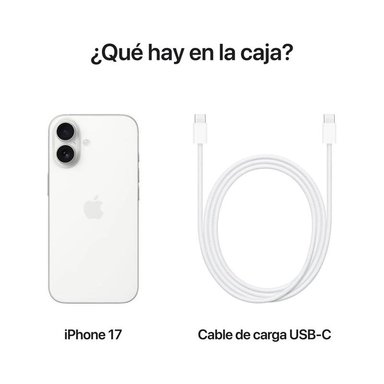 IPHONE 17 256GB 120HZ ESIM 120HZ - WHITE - 5