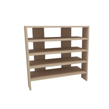 ZAPATERA R&R MUEBLES YUNA MARRÓN CLARO MODERNA - 2