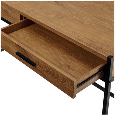 ESCRITORIO MODERNO R&R MUEBLES MARIO 120 CM X 50 CM MARRÓN - 2