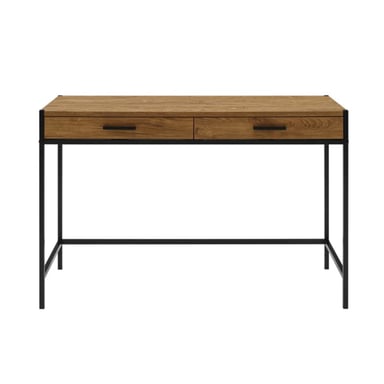 ESCRITORIO MODERNO R&R MUEBLES MARIO 120 CM X 50 CM MARRÓN - 3