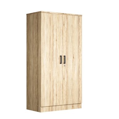ROPERO R&R MUEBLES KENNEDY MODERNO 2 PUERTAS MARRON CLARO - 3