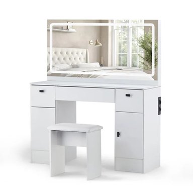 TOCADOR R&R MUEBLES YASUKO BLANCO MODERNO - 2