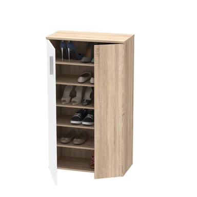 ZAPATERA R&R MUEBLES INE MULTICOLOR MODERNA - 2