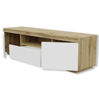 MUEBLE DE TV R&R MUEBLES CHIHAYA 55' DUNA Y BLANCO - 2