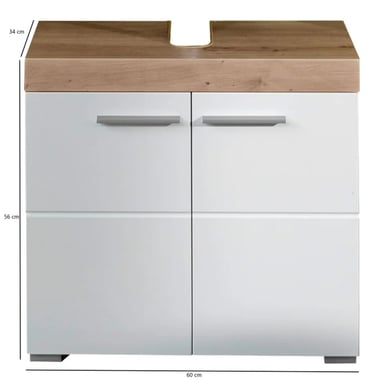 MUEBLE BAÑO R&R ASANAGI MULTICOLOR MAON BLANCO MORDERNO COLECCION HIMARI - 3