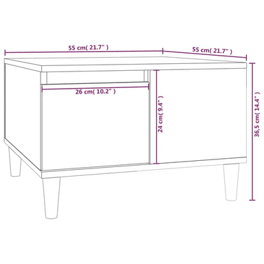 MESA DE CENTRO R&R MUEBLES NOID GRIS - 4