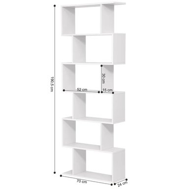 ESTANTE R&R MUEBLES TOKIYUKI NEGRO MODERNO - 2