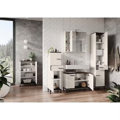 MUEBLE AUXILIAR DE BAÑO MODERNO CATAR RYR MUEBLES - 3