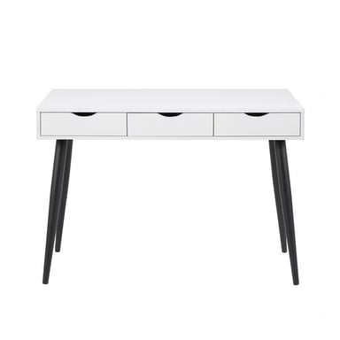 ESCRITORIO R&R MUEBLES PATRICK 110 CM X 50 CM BLANCO VINTAGE - 2