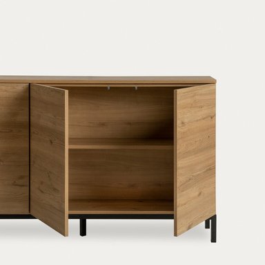 APARADOR R&R MUEBLES INANAGI MARRÓN MODERNO - 2