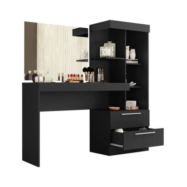 TOCADOR MODERNO PEEPI NEGRO RYR MUEBLES - 2