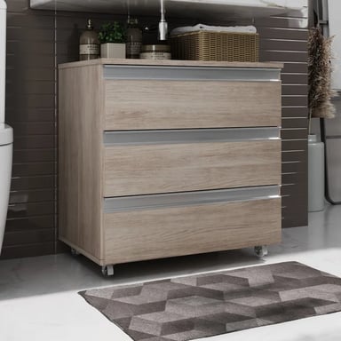 GABINETE DE BAÑO CHINATSU MARRÓN RYR MUEBLES - 1