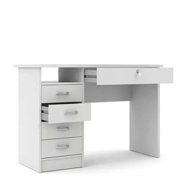 ESCRITORIO MODERNO NAKAYAMA BLANCO RYR MUEBLES - 2