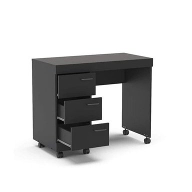 ESCRITORIO MODERNO MOGAMI NEGRO RYR MUEBLES - 2