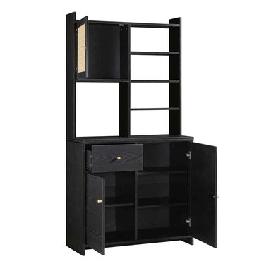 MUEBLE DE COCINA KUROGANE NEGRO RYR MUEBLES - 2