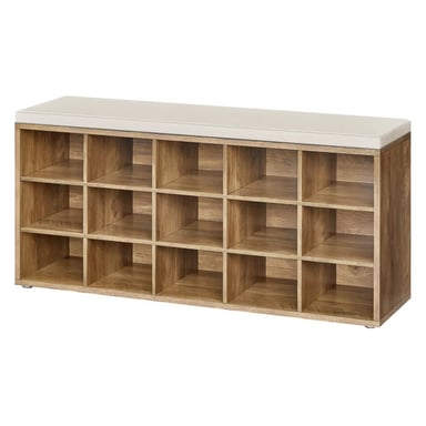 ZAPATERA MODERNA LOUISE MARRÓN RYR MUEBLES - 2