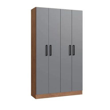 ARMARIO MULTIUSOS CAYU MARRÓN CON PLOMO 4 PUERTAS RYR MUEBLES - 3