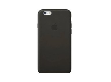 CASE IPHONE 6 6S FUNDA SILICONE NEGRO - 1