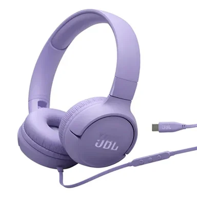 AUDIFONOS JBL TUNE 520C CON CONECTOR TIPO-C - LILA - 1