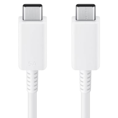PACK 2 CABLES SAMSUNG TIPO C A C 5A 180CM BLANCO - 2