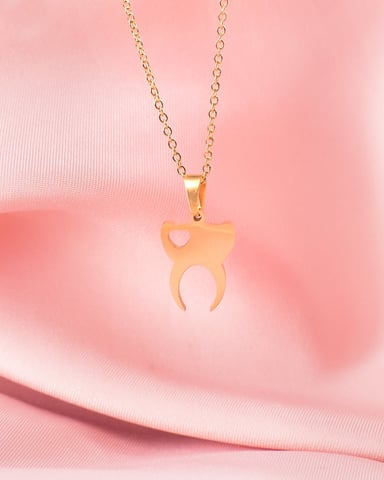 COLLAR CLEO JOYAS & ACCESORIOS DENTISTA ACERO - 2