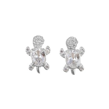 ARETE TORTUGA CRISTAL PLATA - 1