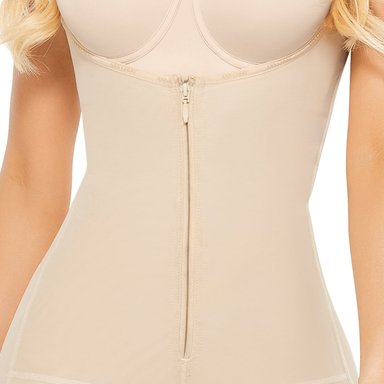 FAJA COLOMBIANA MUJER ANN-CHERY BEIGE TITI 1041 REDUCTORA Y MOLDEADORA - 3