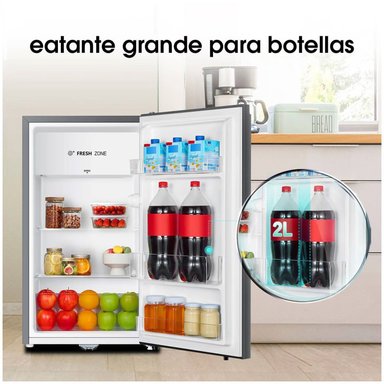 FRIGOBAR HISENSE RR121H 90 LITROS GRIS - 4