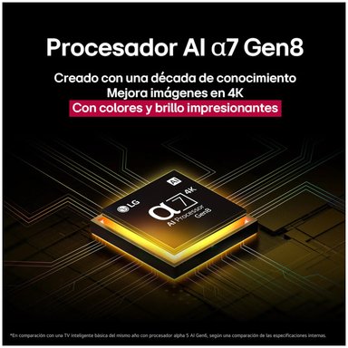 TELEVISOR LG 55' UHD 4K THINQ AI 55UA7300PSB SMART TV 2025 - 4