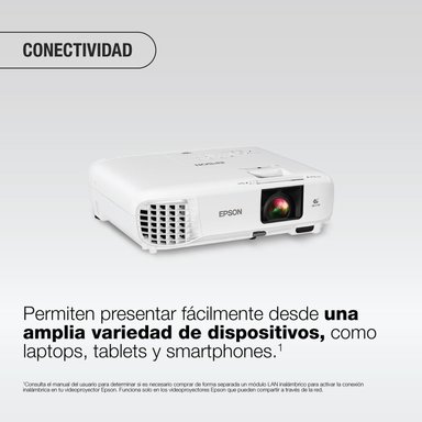 PROYECTOR EPSON POWERLITE X49 3LCD XGA 3600 LÚMENES - 4