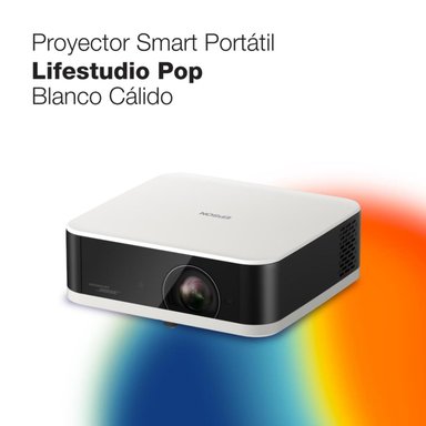 PROYECTOR EPSON LIFESTUDIO POP BLANCO EF-61W - 2