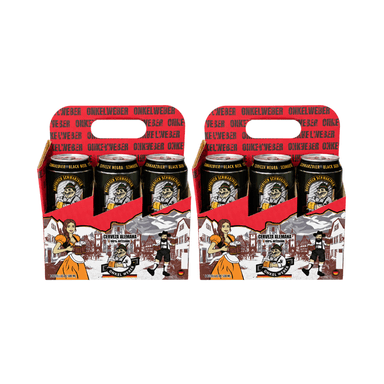 TWELVEPACK CERVEZA ONKEL WEBER DE CEBADA NEGRA LATA 500ML - 1
