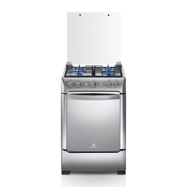COCINA A GAS GLP INDURAMA 4 HORNILLAS GRANADA ZAFIRO - ACERO INOX - 2