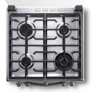 COCINA A GAS GLP INDURAMA 4 HORNILLAS GRANADA ZAFIRO - ACERO INOX - 3