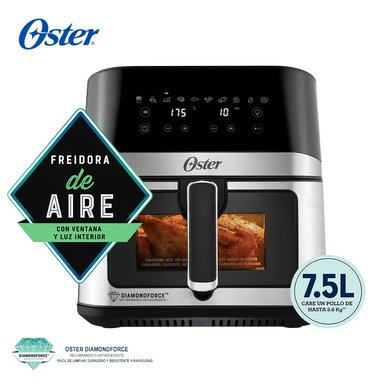 FREIDORA DE AIRE DIGITAL OSTER CKSTAF75WDSSDF 7.5 LITROS - 1