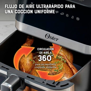 FREIDORA DE AIRE DIGITAL OSTER CKSTAF75WDSSDF 7.5 LITROS - 8