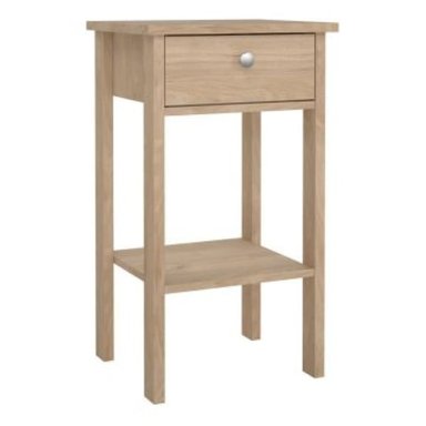 VELADOR MESA DE NOCHE STARHOME NURO MELAMINA 18 MM CON CAJÓN - 1