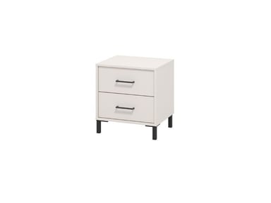 VELADOR MESA DE NOCHE STARHOME SUNO MELAMINA 18 MM CON CAJÓN - 1