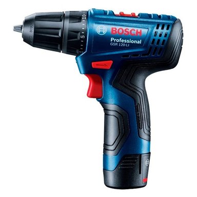TALADRO ATORNILLADOR BOSCH GSR 120 12V + BATERÍAS + MALETA - 3