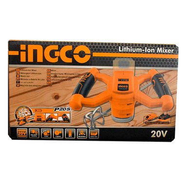 MEZCLADOR PINTURA INGCO MXLI2001 INDUSTRIAL 20V SIN BAT - 3