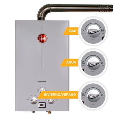 TERMA 10 L RHEEM A GAS TIRO FORZADO GN - 2