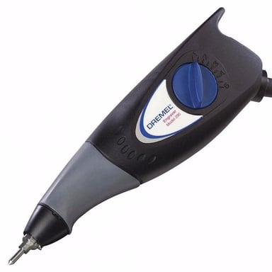 GRABADOR DREMEL 290 METAL VIDRIO ALUMINIO PLASTICO MADERA - 2
