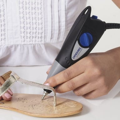 GRABADOR DREMEL 290 METAL VIDRIO ALUMINIO PLASTICO MADERA - 5
