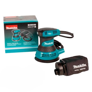 LIJADORA ROTO ORBITAL 5 MAKITA BO5030 300W 12.000 OPM - 2